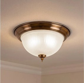 BRILAGI - Plafonieră FRESCO 2xE27/40W/230V diam. 28 cm cupru