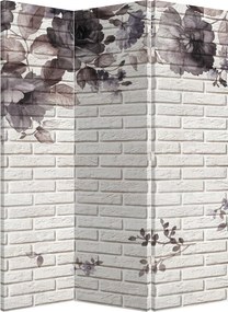 Paravan - Perete și buchet (126x170 cm)