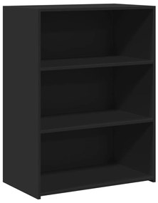 846370 vidaXL Servantă, negru, 70x41x93 cm, lemn prelucrat