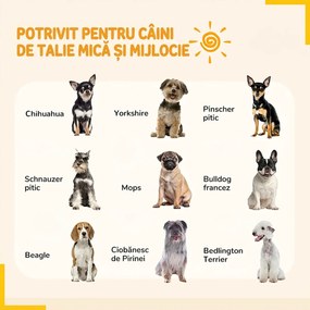 PawHut Tarc de Joaca Rezistent pentru Caini din 6 Panouri pentru Animale de Companie Interior Exterior | Aosom Romania