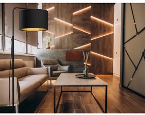 Lampadar ARDEN 1xE27/60W/230V negru/auriu