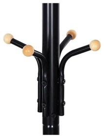 Cuier de podea LINEA, negru