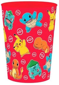 Pokémon Red pahar plastic 250 ml