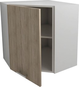 Corp Superior Colt Lecce, Stejar Sonoma/Alb, 60 x 60 x 65 cm