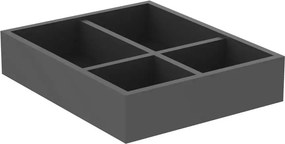 Cutie de depozitare Ideal Standard Atelier Conca antracit mat 20 cm