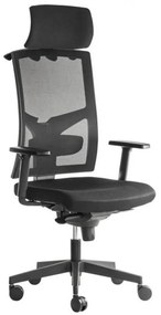 Scaun de birou Vesel Plus, negru