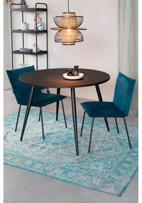 Masă de dining rotundă lemn masiv de tec ø 110 cm Mo – White Label