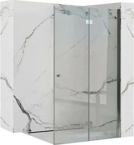 Modul cabina de dus Rea Fold N2 100x190 cm crom