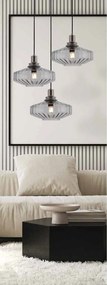 Lustra suspendata design decorativ Zenia 3L fumurie