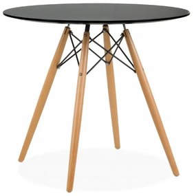 Masă rotundă ANELLO Black 60cm