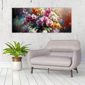 Tablou - Vas de flori II. (120x50 cm)