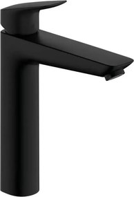 Baterie lavoar monocomanda negru mat Hansgrohe Logis 190