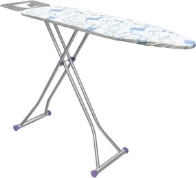 Masa de calcat ZILAN ZLN7666, suprafata de lucru 110x33 cm, blat plasa metalica, suport pentru fierul de calcat