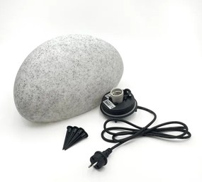 Lampă decorativă de exterior LUMISTONE, 1xE27/15W/230V, IP65, Ø 38 cm