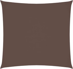 vidaXL Parasolar, maro, 3,6x3,6 m, țesătură oxford, pătrat