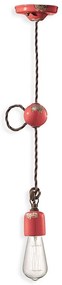 Pendul design retro realizat manual din ceramica VINTAGE