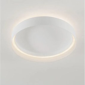 Plafoniera circulara aluminiu alb LED CCT LUMIA 45cm