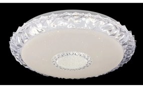 Plafonieră LED dimabilă Globo 48413-40SH EDDIE 40W/230V d. 50 cm Tuya + telecomandă