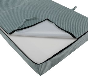 Saltea pliabilă/fotoliu extensibil, 2 in 1, mentolat, PELOS