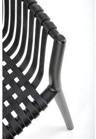 Scaun de bucaterie Lamar, negru