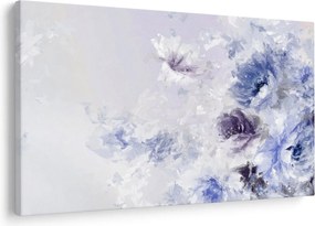 Tablou - Flori,pictură texturată (90x60 cm)