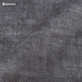 Pat matrimonial gri închis tapițat cu spațiu de depozitare și somieră 180x200 cm Jade – Bobochic Paris