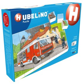 Puzzle Masina de pompieri Hubelino (35 piese)