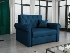 Fotoliu extensibil Clovea Roma I (albastru) (cu sp. depozitare). Promo -17%. 1105670