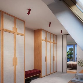 Brilagi - Spot CRESTO 1xGU10/10W/230V burgundiu