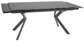 Masa extensibila Norton neagra L160-240xl90 cm