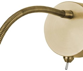 Searchlight 9917SB - Aplică spot de perete FLEXY LED/0,8W/230V