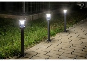 Rabalux 77038 - Lampă solară LED ANGERS 3W/3,7V IP65 antracit