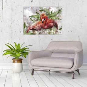 Tablou - Flamingo (70x50 cm)
