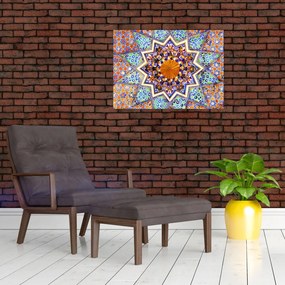 Tablou pe sticlă cu mozaic (70x50 cm)