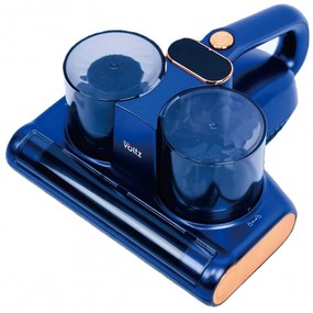 Aspirator antiacarieni Oliver Voltz OV51003B, Fara fir, 120W, 14.8V 2500mAh, UVC LED, Ultrasonic, Albastru