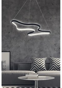 Pendul LED ARTISAN pe cablu, 36W, 230V, 6500K, negru