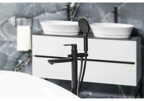 Sapho - Set pentru cadă PAX cu baterie, negru mat