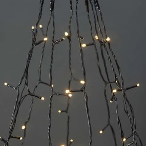 Nedis WIFILXT02W200 - LED perde Crăciun 200 LED/8 funcții 10x2m IP65 Wi-Fi Tuya