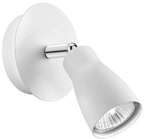 Aplica perete moderna cu spot Cono alba NVL-668001