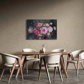 Tablou - Flori de grădină (90x60 cm)