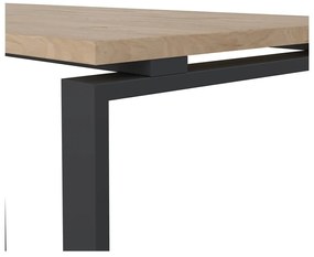 Birou cu blat cu aspect de lemn de stejar 100x150 cm Sign – Tvilum