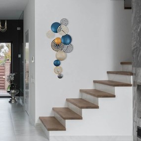 Accesoriu Decorativ de Perete Bronte-CH103-2, Metal