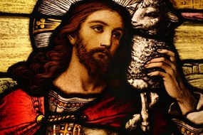 Tablou Isus cu mielul