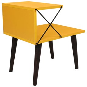 Măsuță de noptieră Cross Yellow