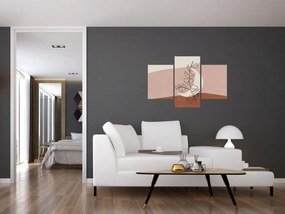 Tablou - Boho frunze N⁰2 (90x60 cm)