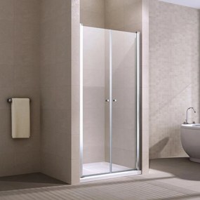 Westy 110  ușă de duș batantă cu două canaturi, 195cm, 6mm