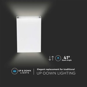 Aplică LED de exterior LED/4W/230V 6400K IP65 albă