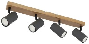 Spot ROBBY 4xGU10/35W/230V gri/maro Globo 57911-4G