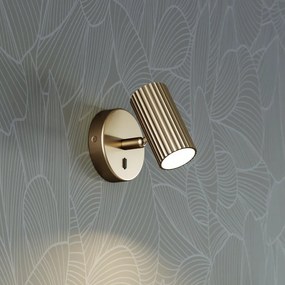 Eglo 902033 - Aplica de perete PORTILLO, spot 1xGU10/5W/230V, aurie