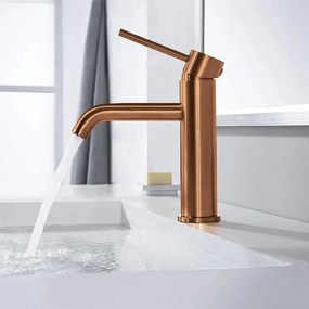 Robinet pentru lavoar Rea Lungo Copper Brush